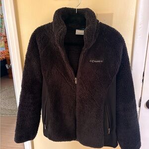 Columbia Women's Black Teddy Fleece Jacket